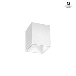 LED Aufbau-Downlight BOX MINI 1.0, IP20, 7x7cm, 230V, CRi >90, dimmbar, 2700K 30, wei