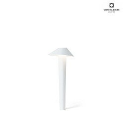 Lampe de table  accu REVER DINING 1.0 avec adaptateur magntique IP23, blanche gradable