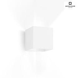 Applique da esterno BOX 2.0 su / gi, Forma di cubo, regolabile IP65, bianco dimmerabile