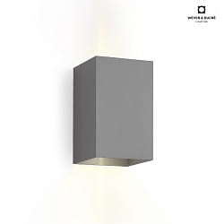 Luminaire mural dextrieur BOX 4.0 haut bas, rglable IP65, gris fonc gradable