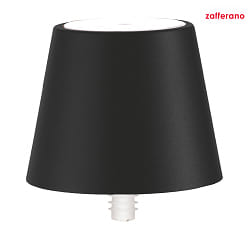 Lampe rechargeable POLDINA STOPPER IP54, noir mat gradable