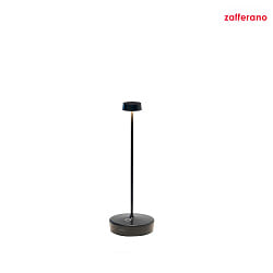 Lampe de table  accu SWAP  IP65, noir mat gradable