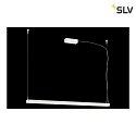 SLV Luminaire à suspension NOYA PD PHASE CCT Switch IP20, laiteux, blanche
