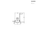 Brumberg Luce da incasso TIRREL-R rotondo, girevole, con distanziatore GU10 IP20, verniciato a polvere, nero 50W