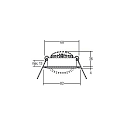 Brumberg Recessed LED spot set BB03 incl. DALI-converter + connection box, IP20, round, 230V, 6W 3000K 640lm 38°, swivelling Brumberg Recessed LED spot set BB03 incl. DALI-converter + connection box, IP20, round, 230V, 6W 3000K 640lm 38°, swivelling