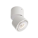 LED ceiling luminaire UNI II MINI, 7W 3000K 600lm 33°, dimmable, white