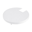 Cover heat sink for series UNI II MINI, Ø 6.2cm / height 1.8cm, white
