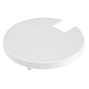 Cover heat sink for series UNI II, Ø 8.2cm, white