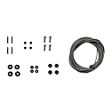 accessories wire suspension SA ABR 4-fold, mechanical, silver grey