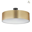 Luminaire de plafond MARA SCOOP  40CM avec espaceur E27, gris fonc, titane