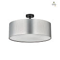 Luminaire de plafond MARA SCOOP  50CM avec espaceur E27, gris fonc, titane