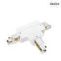 3-phase T-connector LINK TRIM left, white