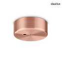 canopy round, copper