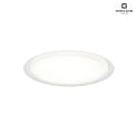 LED Einbauleuchte CITY IP44 CEILING REC 2.6 LED, 18W, 3000K, IP44, dimmbar, wei matt