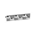 Mirror luminaire for walls ONNA LED, 3-flame, IP44, CCT, incl. 3x GX53, à 6W 2700K/4000K 400lm, chrome