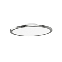 Ceiling luminaire DISK-1, 1-flame, IP44, Ø 30.2cm, CCT, incl. GX53 24W 2700K/4000K 2000lm, silver leaf