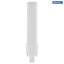 MEGAMAN LED PL Kompaktlampe, einseitig gesockelt, 2 Pin 4W, 550lm, G23, 3000K, 320