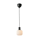 pendant luminaire MILFORD MINI E14 IP20, black dimmable