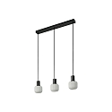 Nordlux pendant luminaire MILFORD MINI 3 flames E14 IP20, black dimmable Nordlux pendant luminaire MILFORD MINI 3 flames E14 IP20, black dimmable