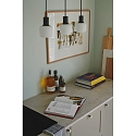Nordlux pendant luminaire MILFORD MINI 3 flames E14 IP20, black dimmable Nordlux pendant luminaire MILFORD MINI 3 flames E14 IP20, black dimmable