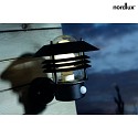 Lumière du capteur VEJERS SENSOR E27 IP54, noir 