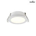 LED Einbaustrahler OLEA, 3er Set, 110, 4,4W, 2700K, 345lm, IP65/IP20, IK03, wei