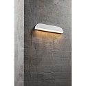 design for the people by Nordlux LED Außenleuchte FRONT 36 LED Wandleuchte, 12W LED, 3000K, 850lm, IP44, weiß