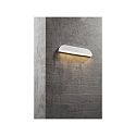 design for the people by Nordlux LED Außenleuchte FRONT 36 LED Wandleuchte, 12W LED, 3000K, 850lm, IP44, weiß