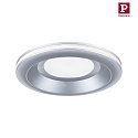 LED Einbauleuchte SORMUS, 100, Einzelspot, rund, 6,5W, 3000K, 560lm, IP65, schwarz matt