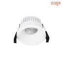 LED Einbauleuchte DILED 68, 32 6W 2700K, 380lm IP20, Low Glare dimmbar, wei