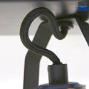 Steinhauer Wand- und Deckenleuchte BROOKLYN, 3-flammig, inkl. 3x GU10 LED 7W 2200-2700K 480lm (D2W), dreh- und neigbar, schwarz matt