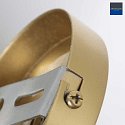Mexlite Luminaire à suspension GRAZIOGLASS ?10cm E27 IP20, laiton