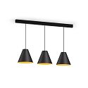 Wever & Ducré LED Design Pendant luminaire SHIEK 4.0, Ø 25cm, 11W 1800-2850K, CRi >90, dimmable, black gold Wever & Ducré LED Design Pendant luminaire SHIEK 4.0, Ø 25cm, 11W 1800-2850K, CRi >90, dimmable, black gold