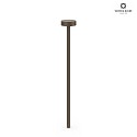 Lampe  piquet de terre POLA 2.0 - 24V PLUG&PLAY avec prise de courant, on/off, Plug&Play IP65, bronze, mat 