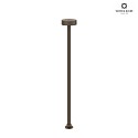 Lampadaire dextrieur POLA 2.1 - 24V PLUG&PLAY avec prise de courant, on/off, Plug&Play IP65, bronze 