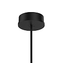 Accessory for Pendant luminaires - Ceiling canopy for single suspension, black